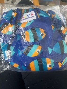 Alva Baby  2 pack  Washable Swim Diaper NWT